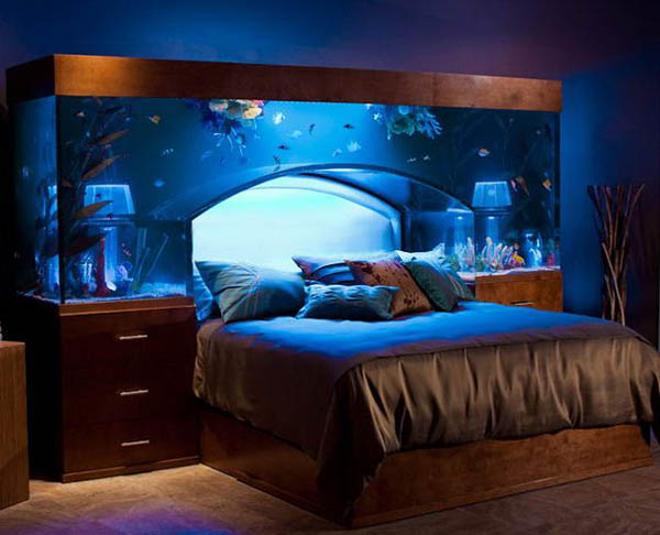 unique aquarium creative bedrooms