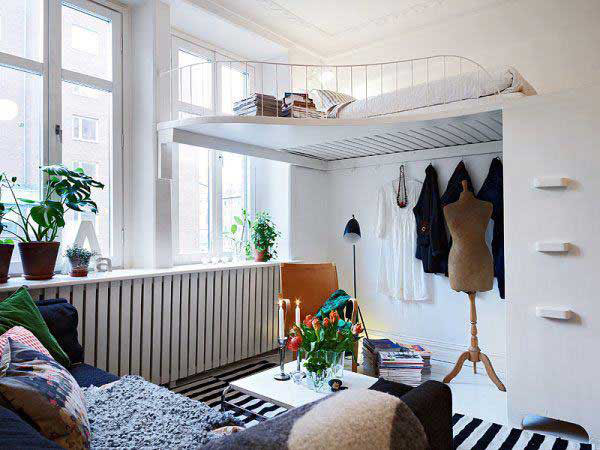 Clever storage ideas for small bedrooms